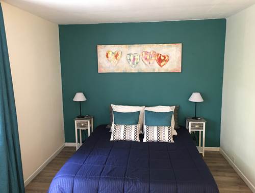 Salon maison hotes monclar chambre