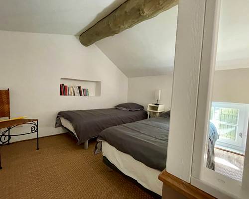 La serre des Mourgues- Chambre triple mezzanine - Gîte Valentin