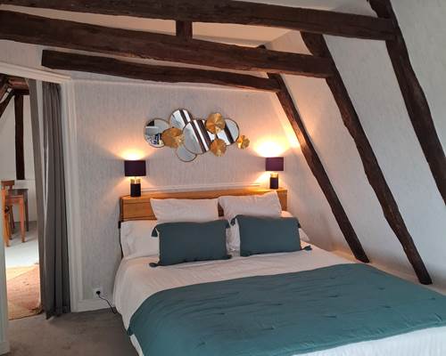 les charmes de sarlat- chambre tilleul