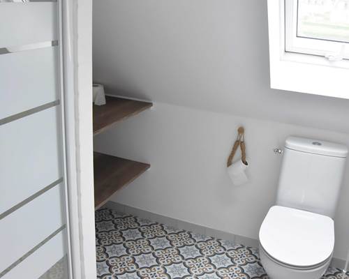 Chambre Familiale 4 Pers Salle de Bain (Gite du Presbytère)