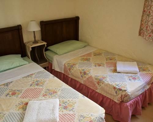 La chambre avec des lits 90cm