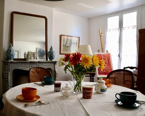 CHAMBRE AMELIE LE PETIT DEJEUNER