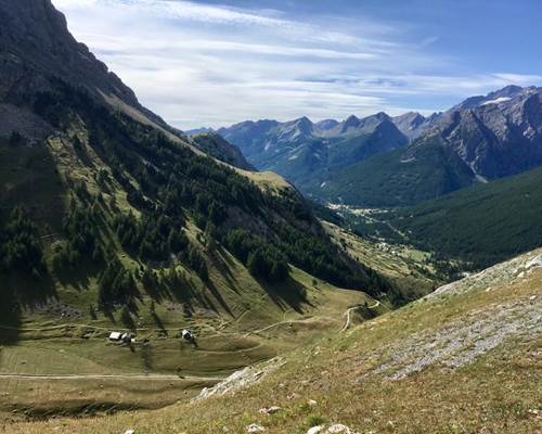 alpe du lauzet ou chemin du roy en demi