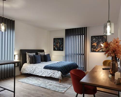 Studio 4 - Vue depuis l'entrée