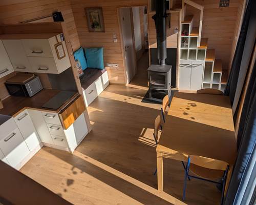 Cabane du Renard, grande pièce commune