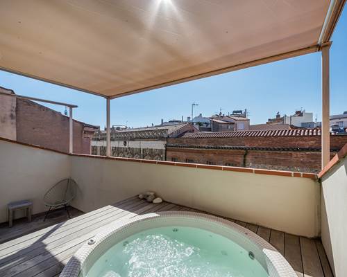 Loge de Mer - Lodge Urbain a Perpignan - Suite Executive - Terrasse privative - Jacuzzi