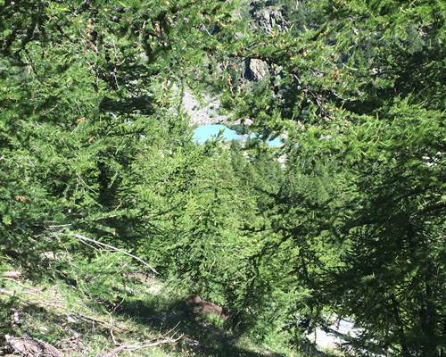 lac de la douche