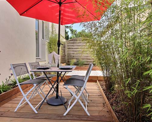 jardinet de la Cabine De La Baie