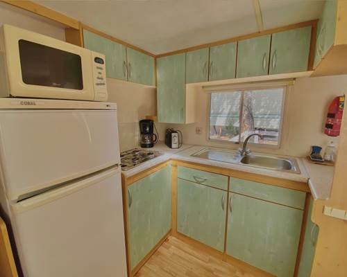 mobil home chalet caramany camping 66  5