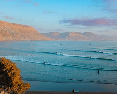 Where the desert meets the sea. A breathtaking backdrop for your refined surf retreat in Morocco