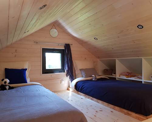 Cabane du Renard, chambre du haut