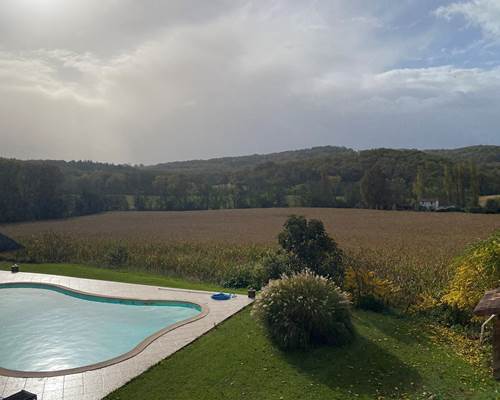 Park Cottage view from the blue room