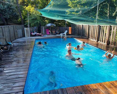 La piscine Orée des Cévennes
