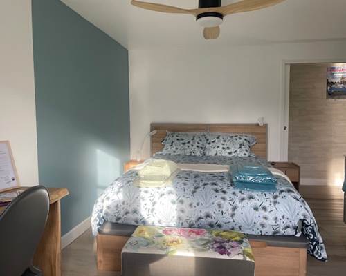 Chambre bleue