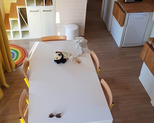 Cabane de l'Ecureuil, salle à manger