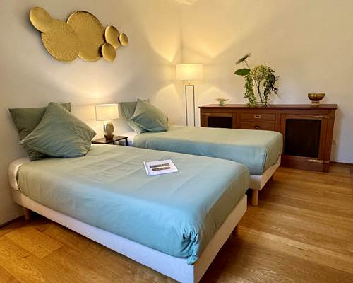 La chambre twin en rdc  de la Serre des Mourgues