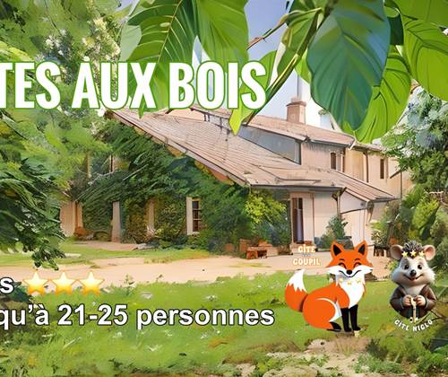 GITESAUXBOIS gites de charme à la campagne à BOULT-AUX-BOIS