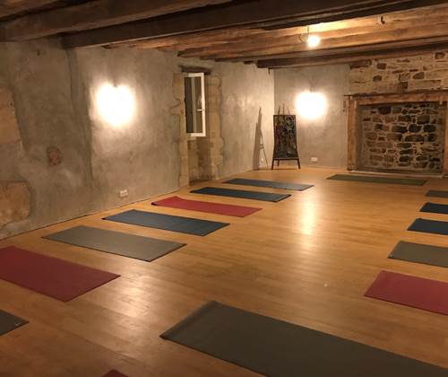 la salle de yoga