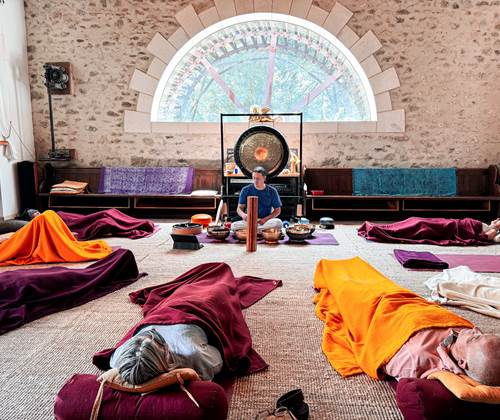 Séance yoga