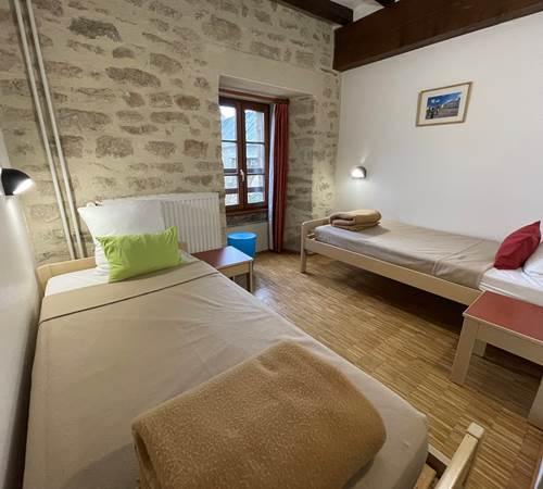 chambre twin Gîte d'étape Le ty Bihui Morbihan Bretagne-photo-page