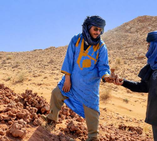 La colline aux roses des sables