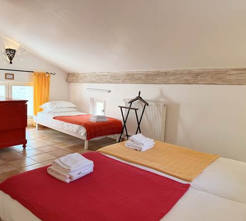 La chambre triple au 1er étage-galerie