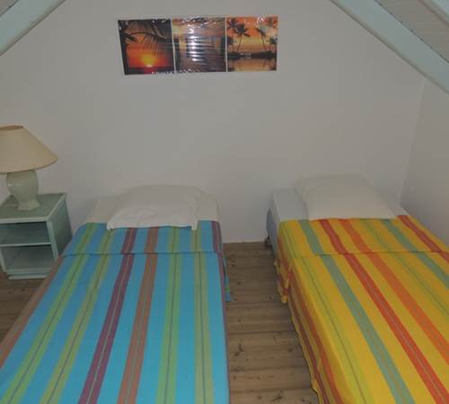 chambre avec lits jumeaux