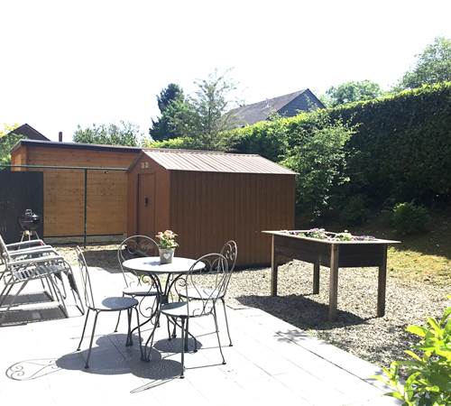 Terrasse et jardin