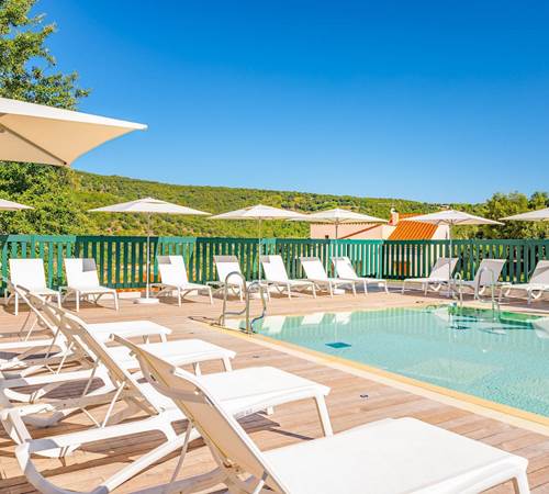 La vue de la piscine-galerie