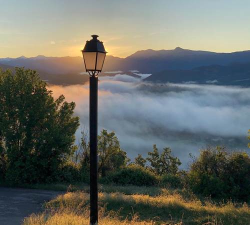 La vue du Vieil Aiglun-photo-page