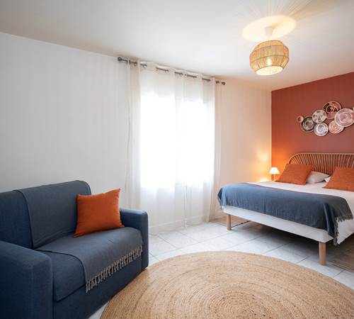 Chambre à coucher pour 2 personnes