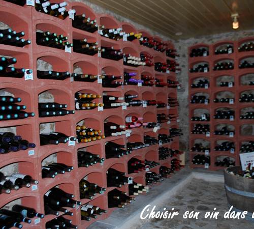 cave à vin choisir son vin le Ranch des Lacs-galerie