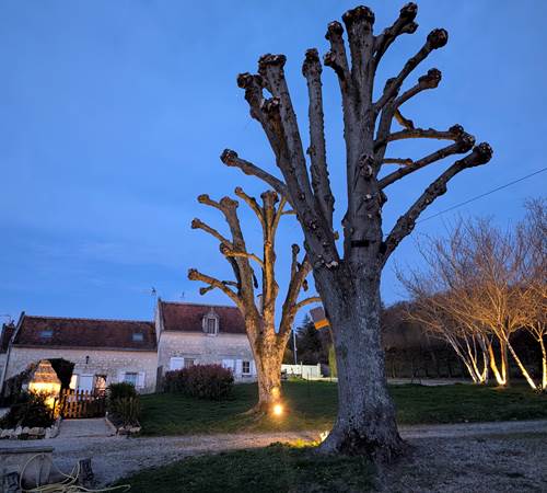 Exterieur de nuit-galerie