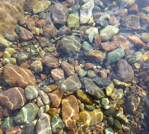 Galets de rivière-galerie