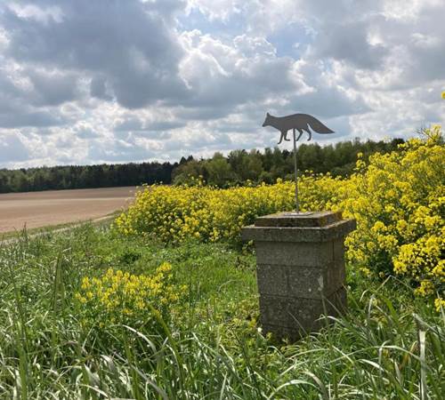 Entrée de la propriété-galerie