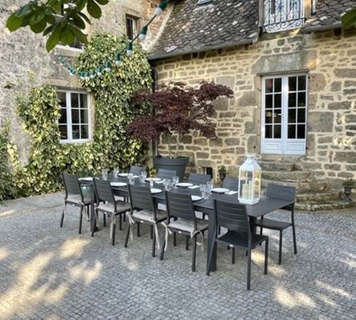 Domaine du Vidal - La table d'hotes en Terrase 2
