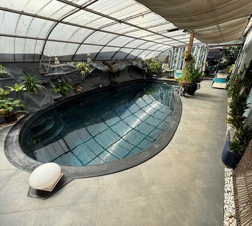 Piscine couverte 