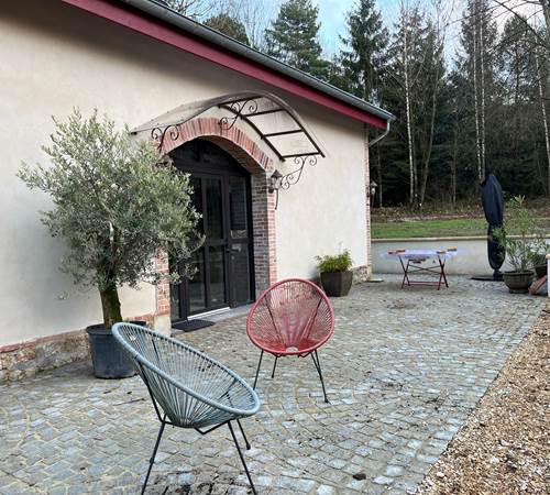 entrée extérieure gite-galerie