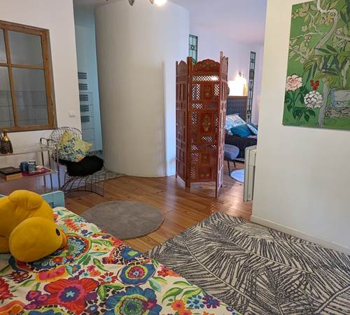 entrée de la suite byzance-galerie