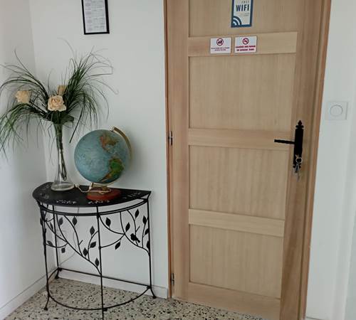 Bord de mer - Le sas entre les chambres-galerie