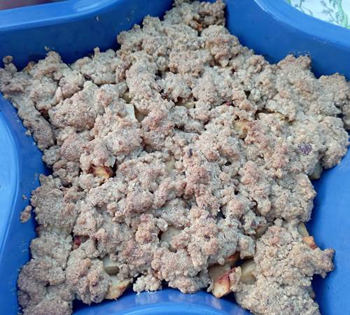 Crumble aux fruits de saison