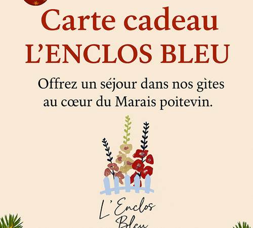 Carte cadeau de Noël
