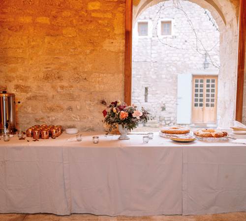 Accueil des équipes avec petit-déjeuner-photo-page