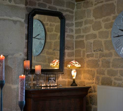 Domaine du Vidal - De´tail salle a` manger-galerie