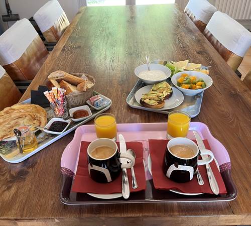 Petit déjeuner gourmand