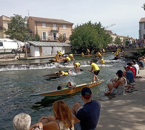 Course de nego à l'Isle sur la sorgue