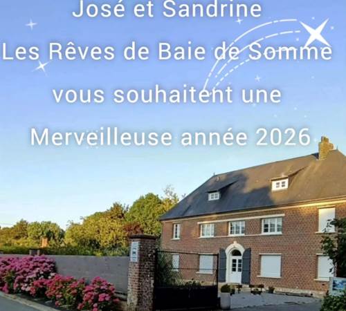 Bonne année 2026 Les Rêves de Baie de Somme