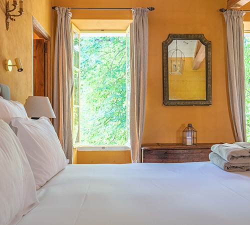 Vue sur le jardin-galerie