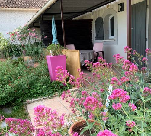 Gîte Le Levant - Le Jardin-galerie