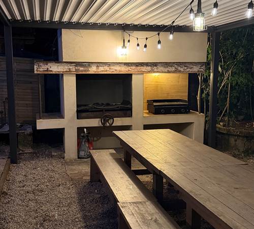 Pergola Barbecue Plancha